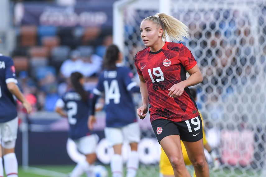 Copa Oro W 2024: Canadá golea a Paraguay y avanza a 4tos