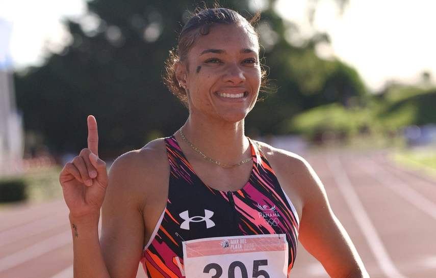 Gianna Woodruff ganó medalla de oro en el LIV Campeonato Sudamericano de Atletismo