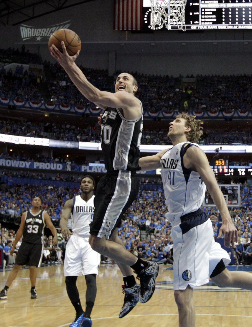 Ginóbili y Diaw emparejan serie de los Spurs
