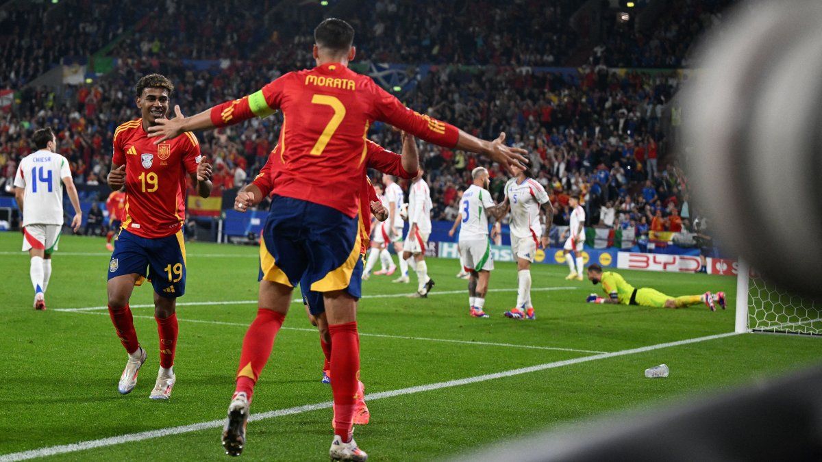 Así le ganó selección de España a Italia en el partido por el Grupo B