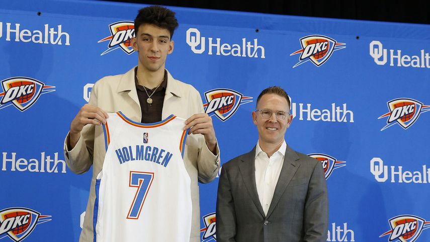 NBA: Chet Holmgren buscará ser fundamental en el futuro de los Thunders