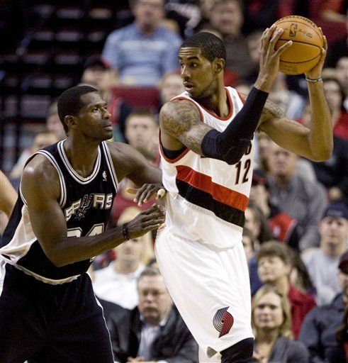 NBA: Trail Blazers 96, Spurs 93; Aldridge anota 28