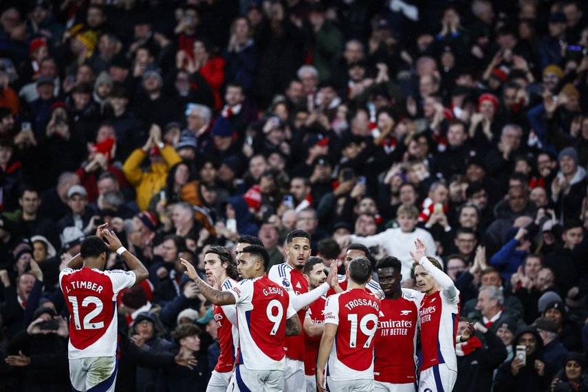 Premier League: Arsenal golea al Nottingham Forest