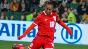 Panamá Femenina: Lineth Cedeño vuelve a celebrar como Cristiano Ronaldo