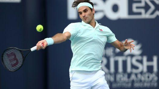 Federer elimina al ruso Medvedev y avanza a cuartos de Masters 1000 de Miami
