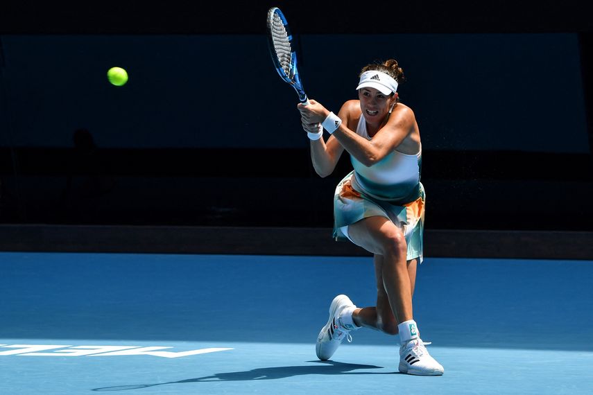 Australian Open: Garbiñe Muguruza domina en su debut