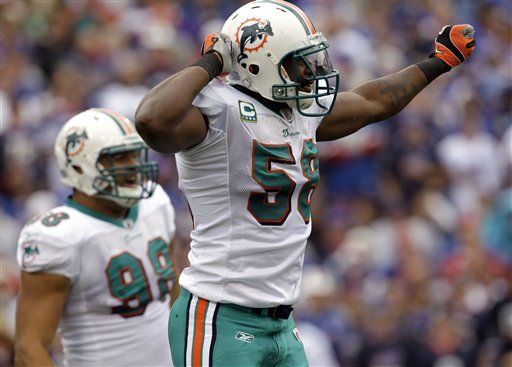 NFL: Dolphins 15, Bills 10; Miami se impone con su defensa