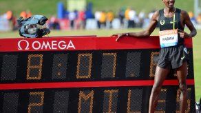Mo Farah triunfa en Birmingham con el récord europeo de las 2 millas