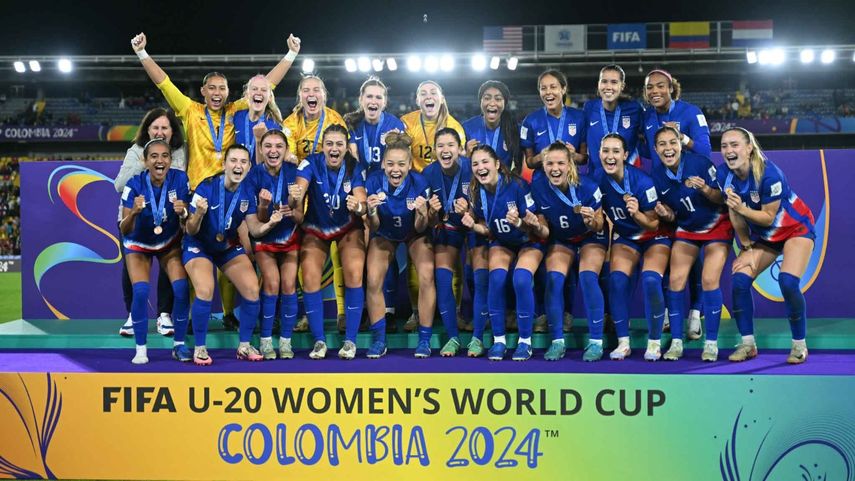 Mundial Femenino Sub-20: Estados Unidos se quedó con el tercer lugar