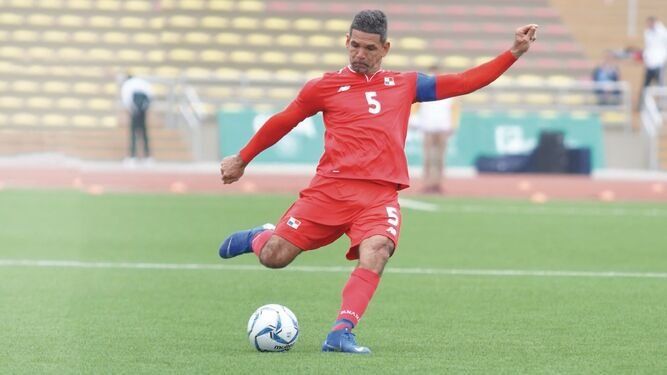 Manuel Cholo Torres en los Juegos Panamericanos de Lima Perú en 2019.&nbsp;