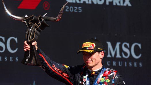 F1: Max Verstappen vuela en el GP de USA y estrecha el cerco sobre los McLaren
