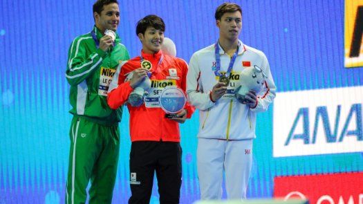 El japonés Seto bate el récord del sudafricano Le Clos en el Mundial de piscina corta