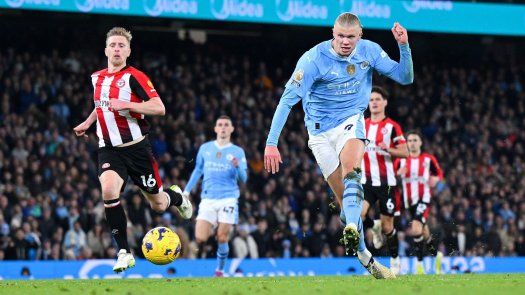 Erling Haaland le da el triunfo al Manchester City