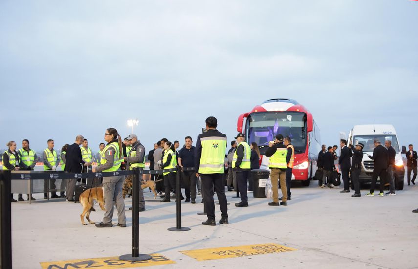 Mundial 2026: Irán llega a Tijuana con fuertes medidas de seguridad y a puerta cerrada