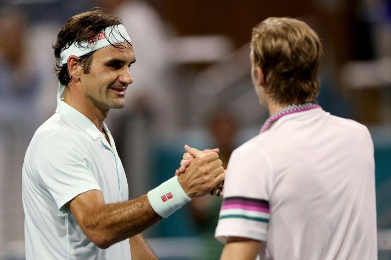 Federer vence a Shapovalov y juega contra Isner la final de Masters 1000 de Miami
