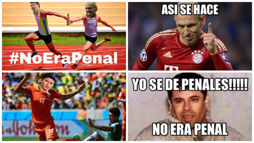 El #noerapenal se toma las redes, tras triunfo de México