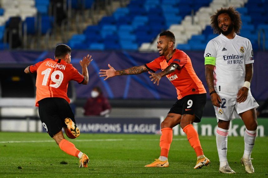 Real Madrid sucumbe ante un Shakhtar diezmado por el virus