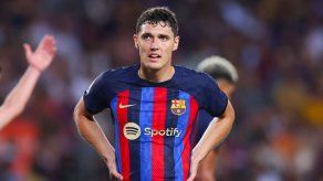 Barcelona anuncia que Andreas Christensen sufre un esguince en el tobillo