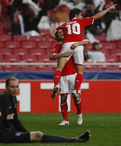 Europa: Benfica avanza a octavos con goles sudamericanos