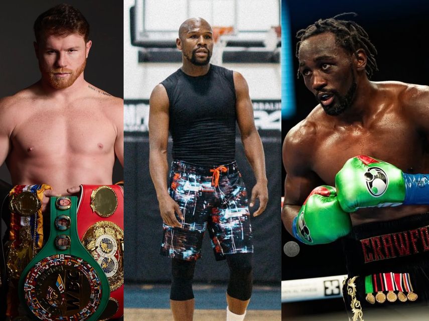 Canelo Álvarez cree que Terence Crawford es mejor que Floyd Mayweather Jr