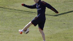 Mundial: Iniesta preparado para salir como titular con España
