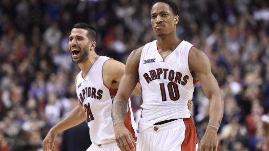 DeRozan anota 42 y Raptors doblegan a Rockets6