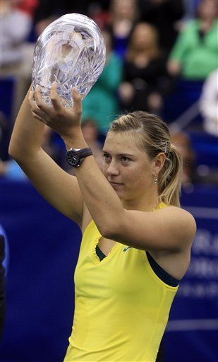 Sharapova gana torneo de Memphis