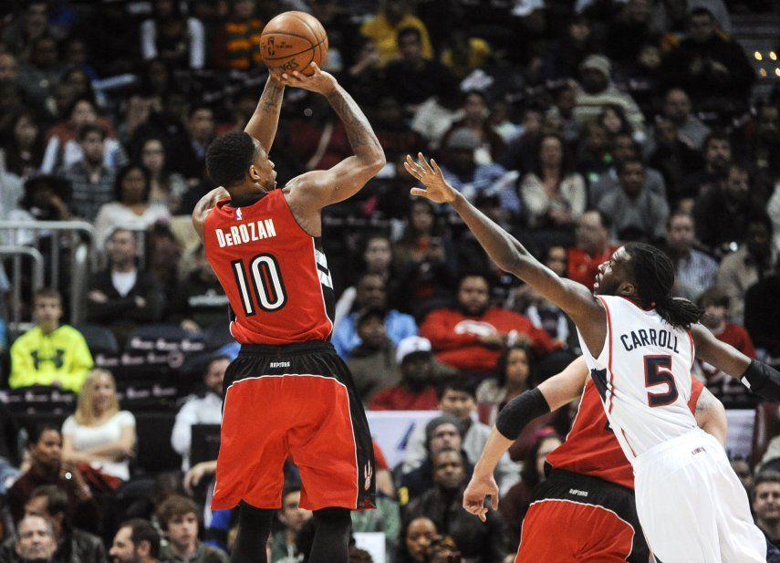 Raptors vencen a Hawks en duelo entre punteros del Este