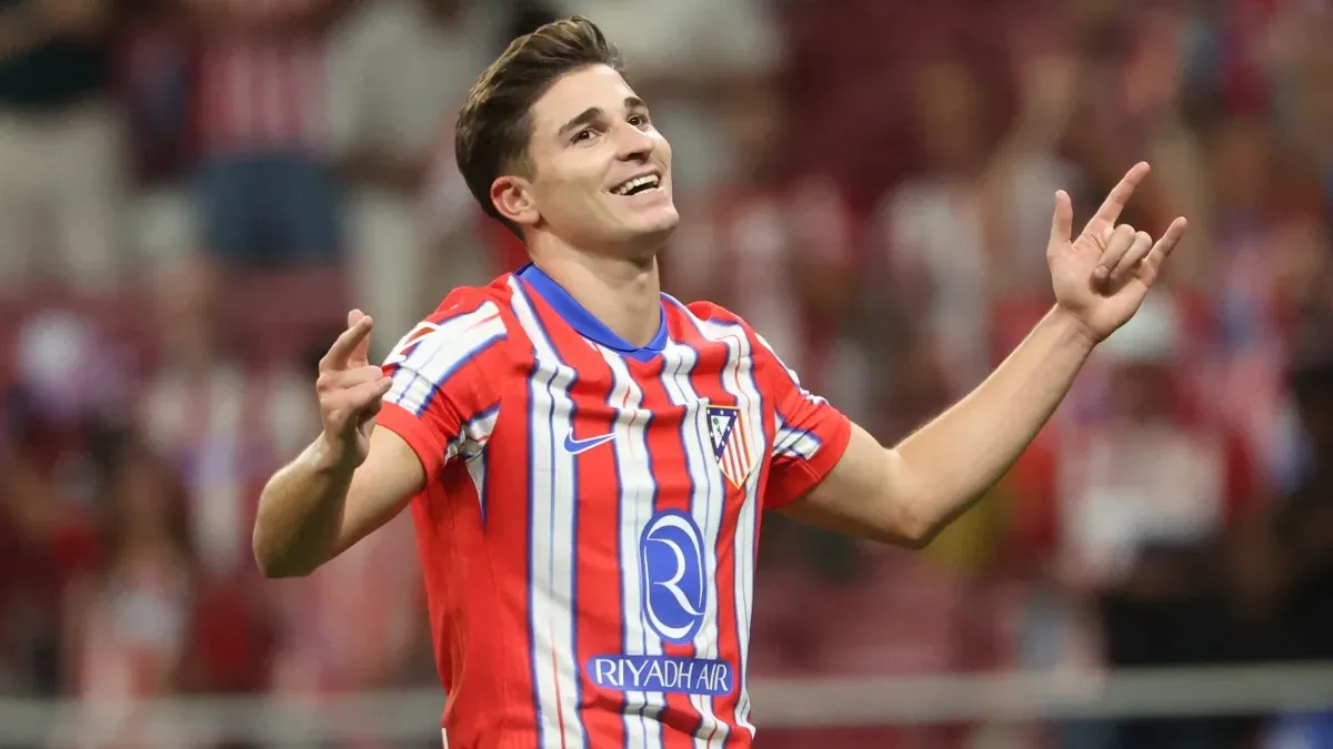 Atlético de Madrid llega al Derbi con victoria gracias a Julián Álvarez