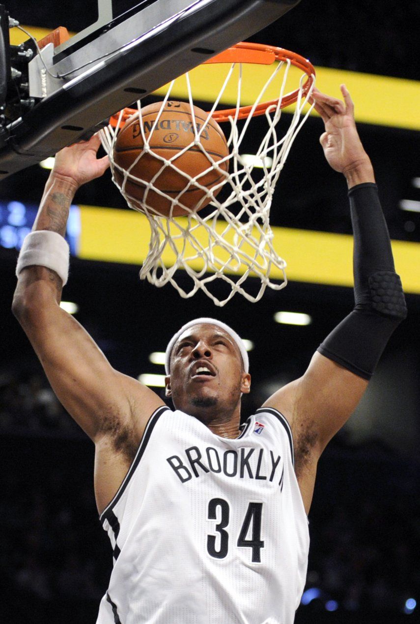 Pierce y Nets, 13 triunfos seguidos en casa