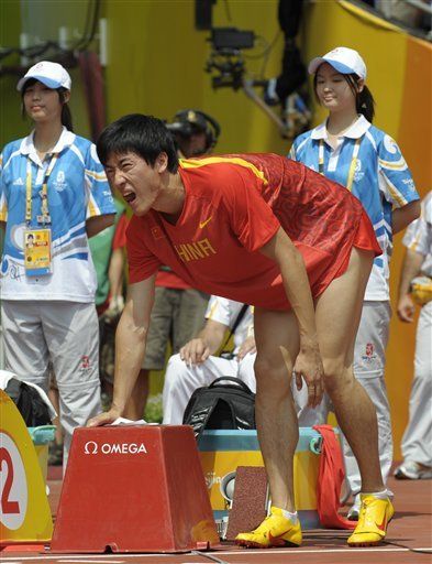 Liu se retira de los 110 metros con vallas