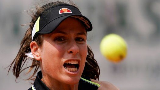 Konta fulmina a Stephens en cuartos de Roland Garros