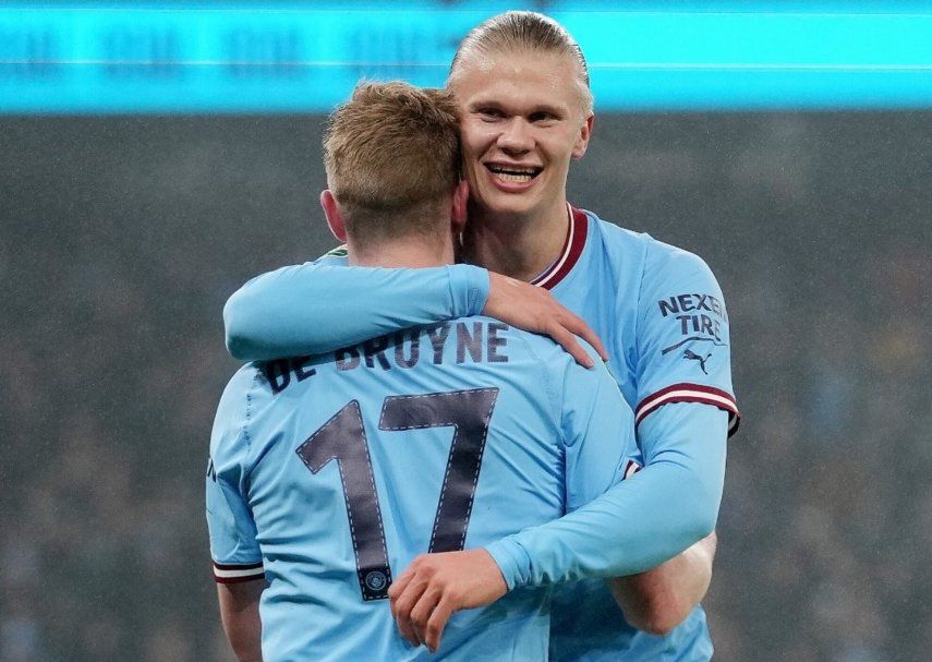 Manchester City: Enrling Haaland y De Bruyne lideran el XI ante Leeds
