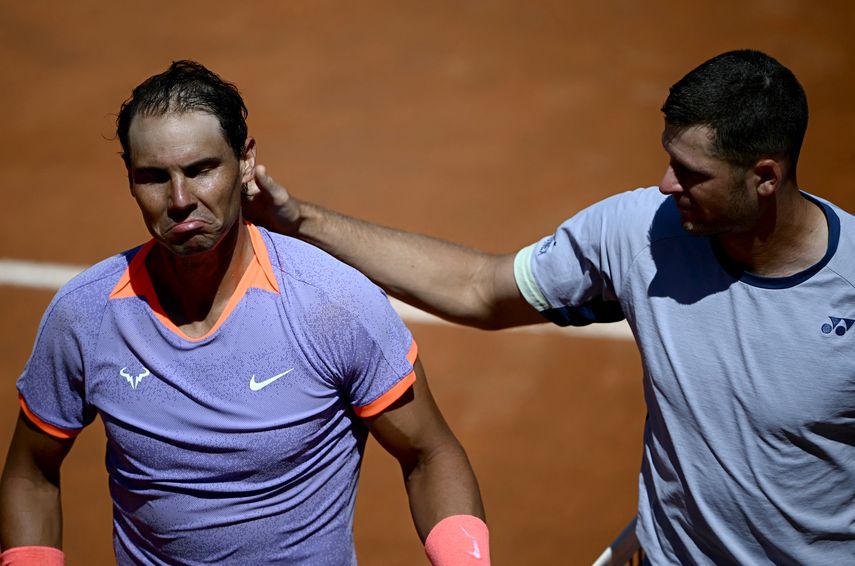 Rafael Nadal queda eliminado del Masters 1000 de Roma