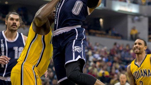 Westbrook y Durant se combinan para que OKC anule a George
