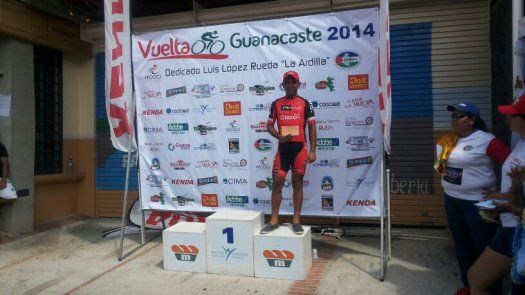 Fernando Ureña termina segundo en última etapa de la Vuelta a Guanacaste