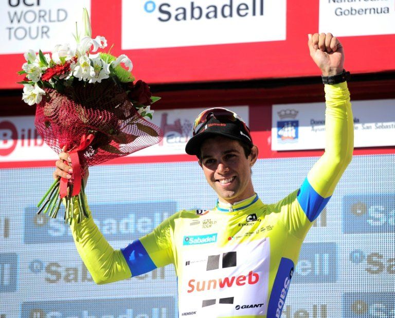 Matthews gana la primera etapa de la Vuelta al País Vasco y es líder