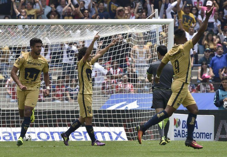 Pumas se estrenó con triunfo ante Guadalajara en el fútbol mexicano