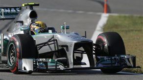 F1: Hamilton domina 1ra práctica de GP de Corea