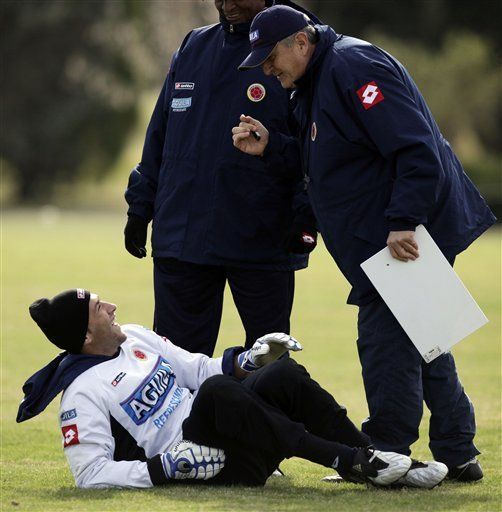 Mundial: Presidente Calderón motiva a México