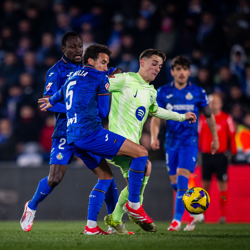 El FC Barcelona igualó con el Getafe y no aprovechó la derrota del Atlético