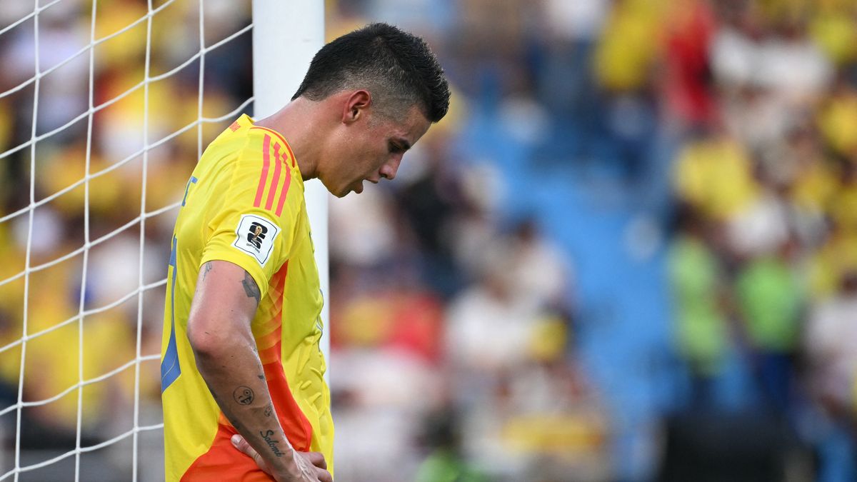 James Rodríguez: Dimos absolutamente todo hoy. Intentamos por todo lado vs Perú