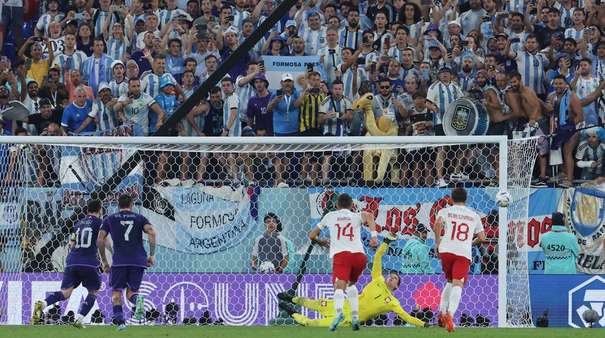 Qatar 2022: Portero de Polonia ataja penal a Messi&nbsp;
