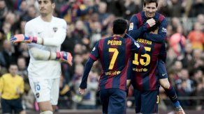 Messi despacha al Levante con triplete