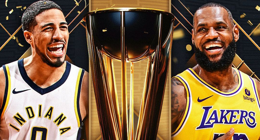 Los Angeles Lakers e Indiana Pacers farão primeira final da Copa da NBA