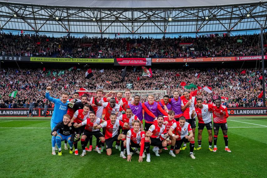 Feyenoord superó en histórica goleada al Ajax en la Eredivise