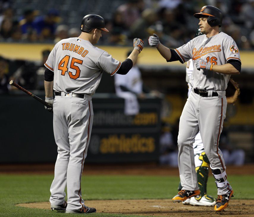 Mancini jonronea, Miley lanza 7 y Orioles ganan a Atléticos