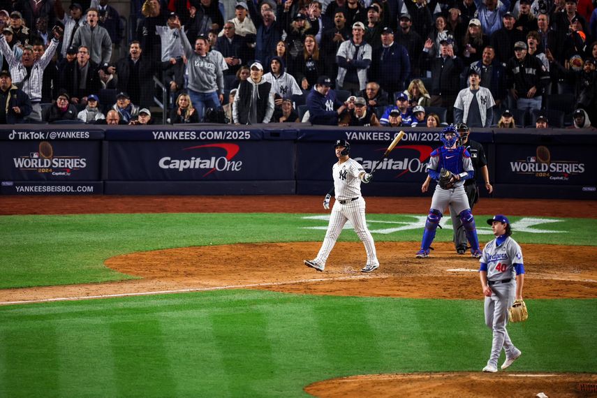 MLB: Line Up de Yankees y Dodgers para el juego 5 de la Serie Mundial