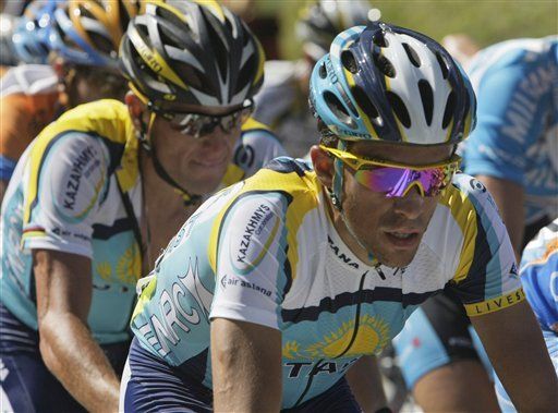 Tour: Contador gana la 15ta etapa y es el nuevo lí­der