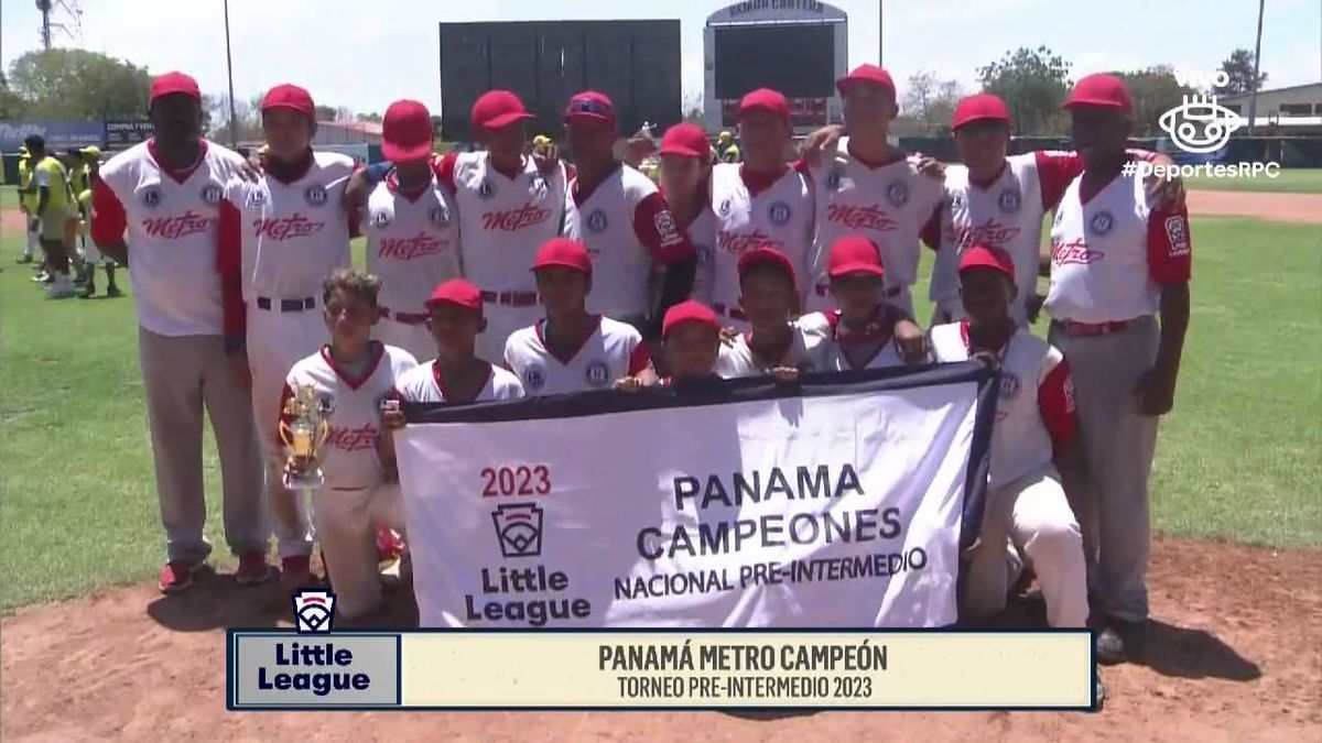 Little League Panamá Metro es campeón nacional de la categoría Pre